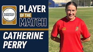 POTM CPerry  MLTW vs IOMW  ECN Valletta Cup T20IW 2024  21 Aug 2024  ECN24049 [upl. by Rosecan763]