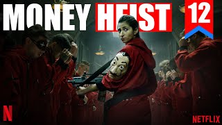 Money Heist Season 1 Episode 12 Explained in Hindi  Netflix Series हिंदी  उर्दू  Ankit Verma [upl. by Airdnaxela]