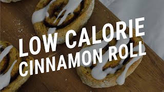 Gymgrossisten Kitchen  Low Calorie Cinnamon Roll [upl. by Ysiad585]