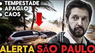 URGENTE Nunes e Boulos se PRONUNCIAM sobre A CATÁSTROFE em SÃO PAULO AGORA [upl. by Eemia993]