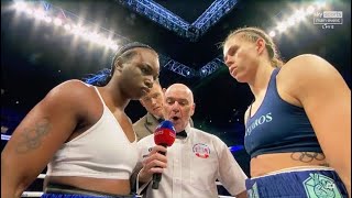 GWOAT CLARESSA SHIELDS VS SAVANNAH MARSHALL  FIGHT HIGHLIGHTS [upl. by Anilemrac]