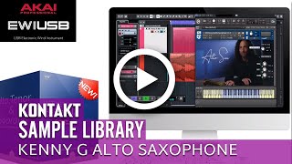 VST Kenny G Alto Saxophone V3 Sample Library  ewi usb  ewi 4000s  ewi 5000  yamaha wx [upl. by Gregorius]