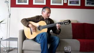 video Farruca on Anders Eliasson GuitarLuthier flamenco guitar solo [upl. by Nylatsyrk834]