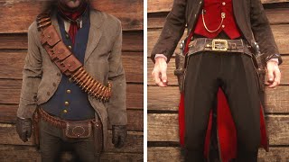 RDR2  All bandoliers with holsters of Van Der Linde Gang members [upl. by Eima]