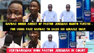 NAFDAC VERYDARKMAN Order the Arrest of PASTOR Jeremiah Omoto FOR lying and selling fake product [upl. by Song]