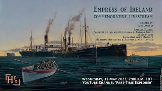 Empress of Ireland Commemoration with historian David SaintPierre [upl. by Enelrad]