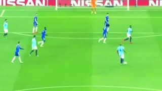 Vincent Kompanys Goal Man City Vs Leicester City 1 0 [upl. by Ovida]