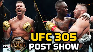 UFC 305 Du Plessis vs Adesanya LIVE PostFight Show  MMA Fighting [upl. by Aner]