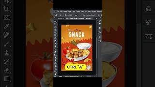 How to make mockup design in Photoshop shorts [upl. by Nilerual]