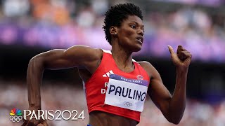 Marileidy Paulino LEADS THE PACK to win 400m in Olympic record  Paris Olympics  NBC Sports [upl. by Gibbon]