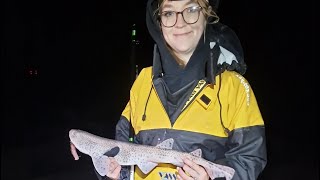 Burnham On Sea Outcast open amp White mark ray fishing Bristol Channel [upl. by Alliscirp179]