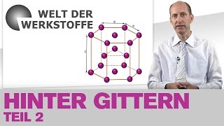 Die Welt der Werkstoffe Hinter Gittern Teil 2 Gittertypen und Gitterfehler [upl. by Derf401]