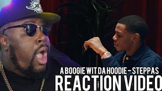 A Boogie Wit da Hoodie  Steppas Official Music Video REACTION [upl. by Casavant]