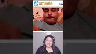 Unexpected First Omegle Experience 😂😂 shorts short omegle [upl. by Astrix]