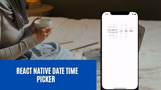 React Native Date Time Picker Android  IOS  Date Time Picker [upl. by Eanwahs]