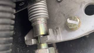 John Deere 5083e Clutch fixed pedal straight to floor and stays down [upl. by Hedda]