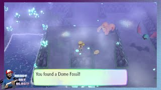 Cerulean Cave Treasures Fossils Rare Candies amp more in Pokemon Lets Go [upl. by Ainwat758]