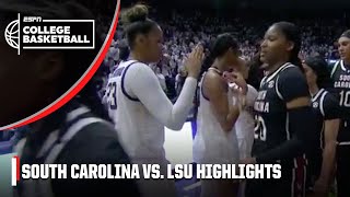 HISTORIC SHOWDOWN 🔥 No 1 South Carolina Gamecocks vs No 9 LSU Tigers  Full Game Highlights [upl. by Neltiac]