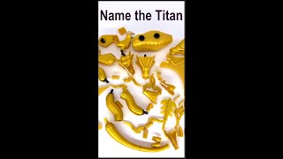 Name the GODZILLA TITAN Shorts King Ghidorah [upl. by Orestes175]