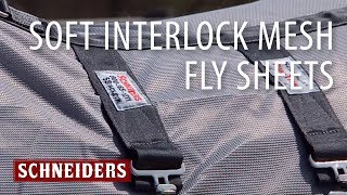 Schneider Saddlery Soft Interlock Mesh Fly Sheets Review [upl. by Martella]