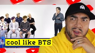 Dad reacts to BTS Is Ready To Break The Internet With These New Hand Gestures Dads first reactions [upl. by Miculek]