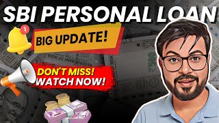 SBI PERSONAL LOAN 2024 BIG UPDATE [upl. by Nikolaos]