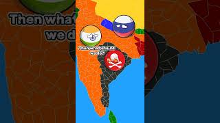 Red Evil vs Russia And India nutshell countryballs india [upl. by Arihs603]