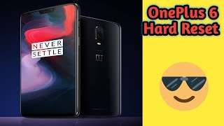 OnePlus 6 Hard Reset  Pin Pattern Password Remove [upl. by Relyat]