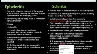 Sclera ophthalmologylearn episcleritis and scleritis with easy concept [upl. by Dyrraj]