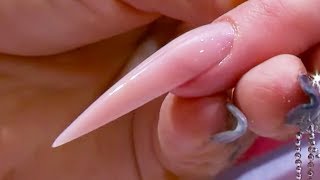 Perfectly Sculptured Acrylic Stiletto Nails  Naio Nails Tutorial [upl. by Mable112]