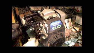 Honda gc160 gc190 carb rebuild gcv160 PART 2 of 2 [upl. by Irroc]