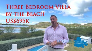 Lakeside Villa Darkwood Beach Antigua by Luxury Locations Real Estate presented by Sam Dyson [upl. by Atilrep986]