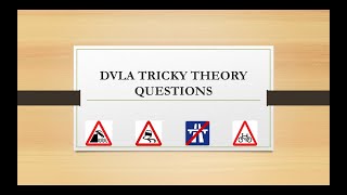 DVLA MOST CHALLENGING DRIVING THEORY TEST dvla ghana africa roadsigns trafficsignals [upl. by Suolekcin]