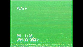 VHS Green Screen Best 4K VHSVCR effects  free download link [upl. by Noiraa]