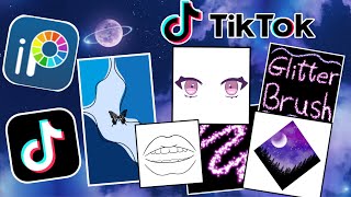 Trying TikTok Art Hacks  Tutorials Part 11 [upl. by Ahsele]