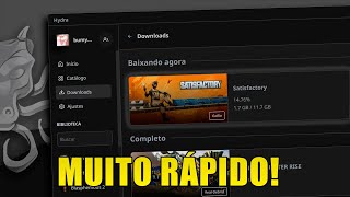 FAÇA DOWNLOADS MUITO MAIS RÁPIDOS no HYDRA [upl. by Hardigg324]