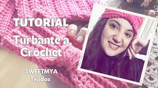 Tutorial Turbante a crochet [upl. by Edualc]