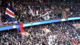 PSG vs Montpellier  lambiance au Parc 220417 [upl. by Koser54]