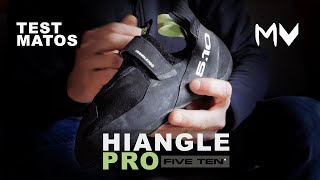 Test chausson Hiangle Pro 510 la nouvelle arme de la salle de bloc et plus   Matos Vertical [upl. by Evets968]