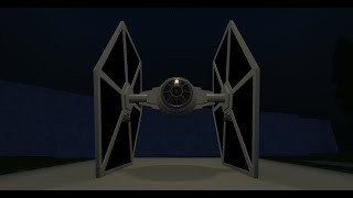 Roblox Gearworks TIE Fighter Build Showcase [upl. by Keily203]