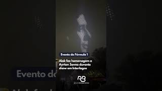 Alok faz homenagem a Ayrton Senna durante show em Interlagos [upl. by Adiazteb321]