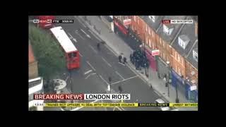 Death Of Mark Duggan 2011 various news clips [upl. by Ailenroc]