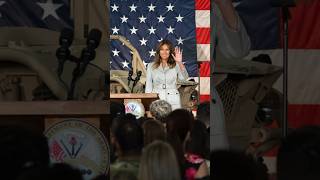 Melania Trump looks amazing as always shorts melania [upl. by Eentruoc]