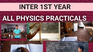 PHYSICS PRACTICALS FIRST YEAR ALL 2021 [upl. by Mosra147]