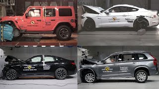 The WORST crash test VS the BEST crash test EURONCAP results Volvo vs Ford vs Jeep vs BMW vs Hyundai [upl. by Luapnaes]