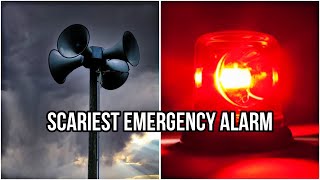 Scariest emergency alarms 🚨 [upl. by Aihsar]