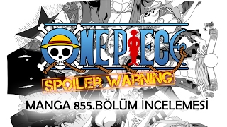 One Piece 855Bölüm Manga İncelemesi  ワンピース [upl. by Nnylsia]