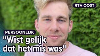 Vakantie van Stijn 29 werd nachtmerrie na duik in Gardameer  RTV Oost [upl. by Seidel]