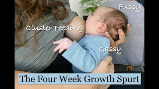 Breastfeeding Through the Four Week Growth Spurt [upl. by Odnomor]