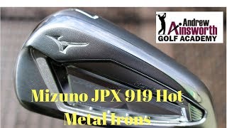 Mizuno JPX 919 Hot Metal Iron Review [upl. by Nhguaved]